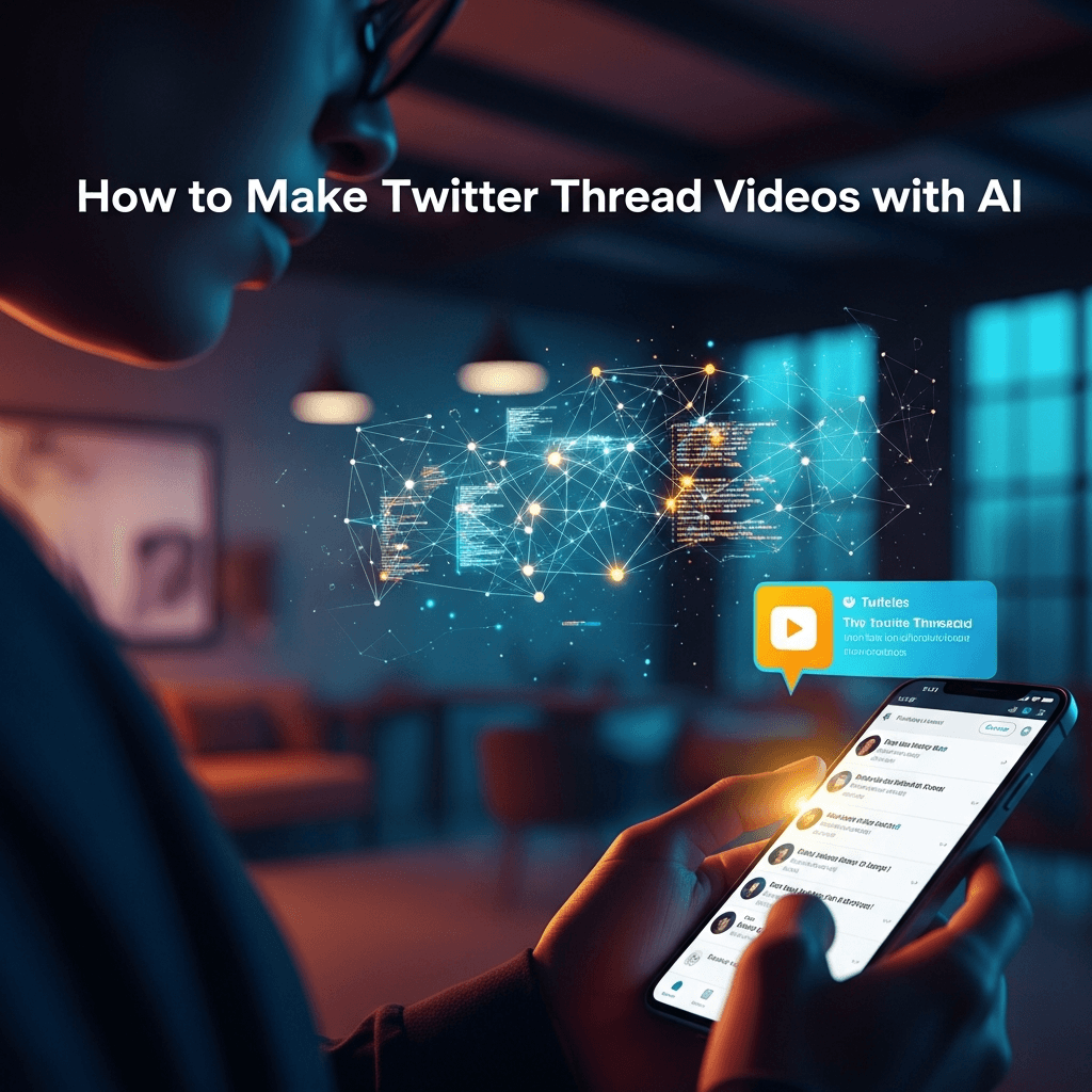 How to Make X/Twitter Thread Videos with AI (Using Korpi AI)