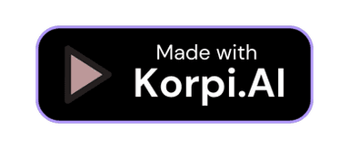 Made with Korpi.AI watermark