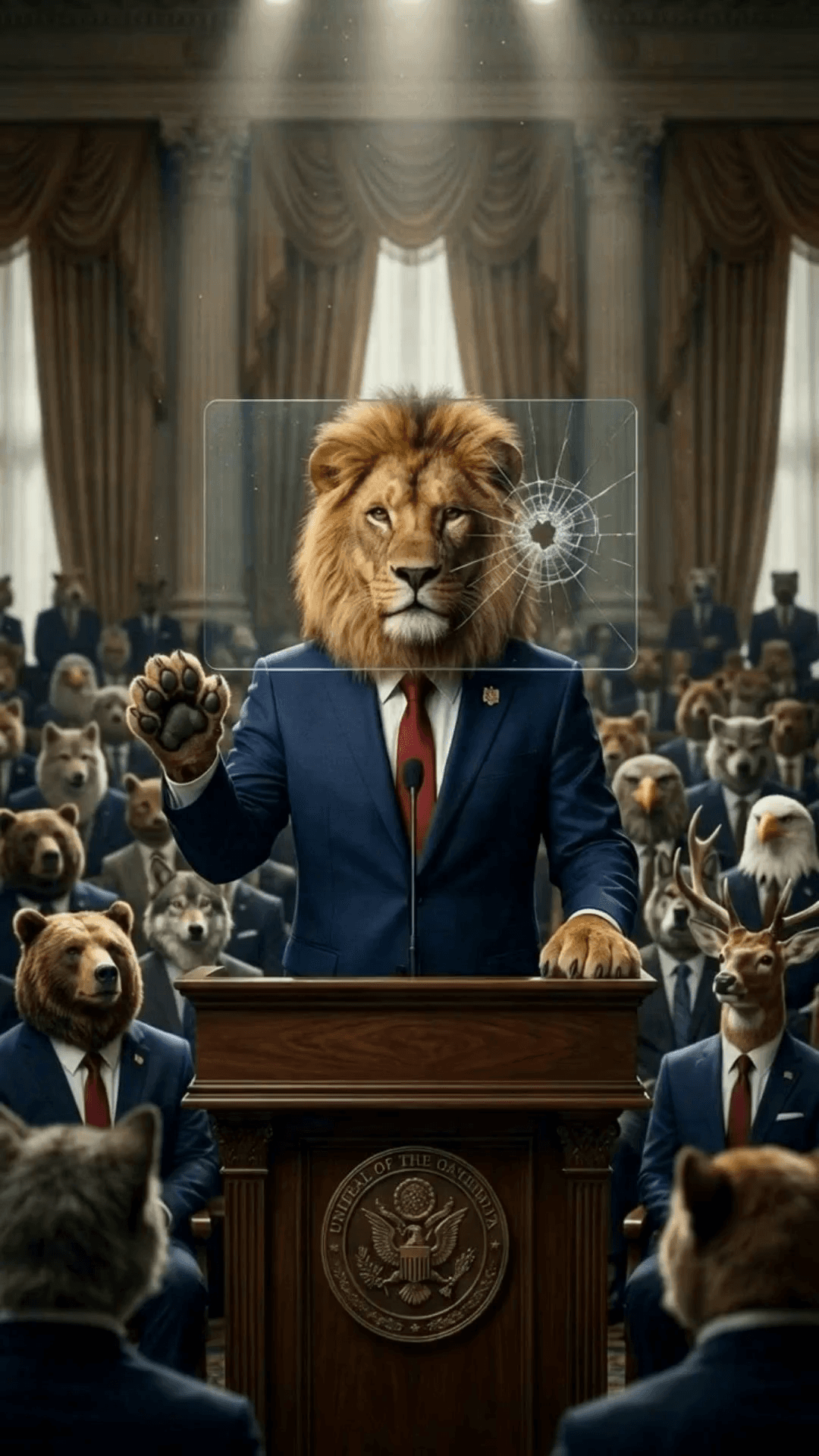 AI Animal Kingdom Saga example