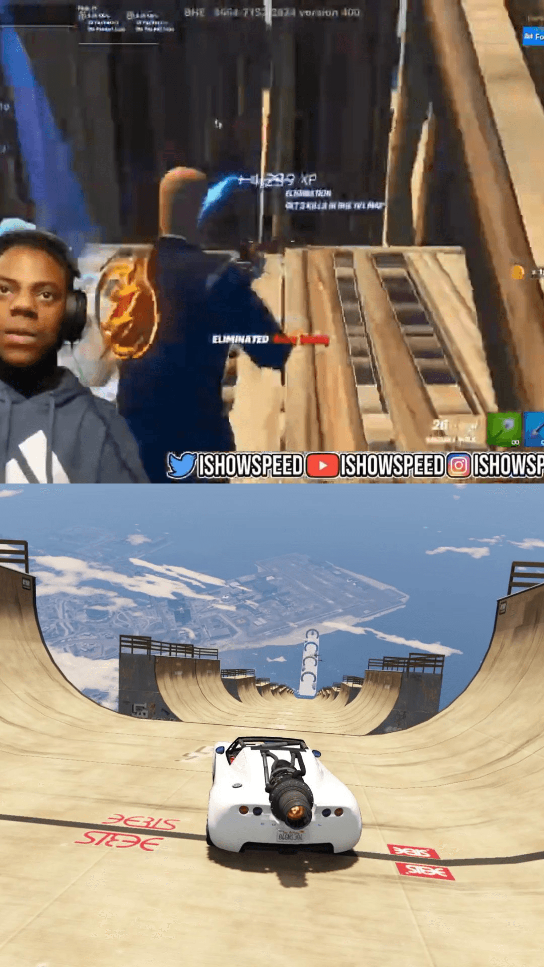 Split Screen example